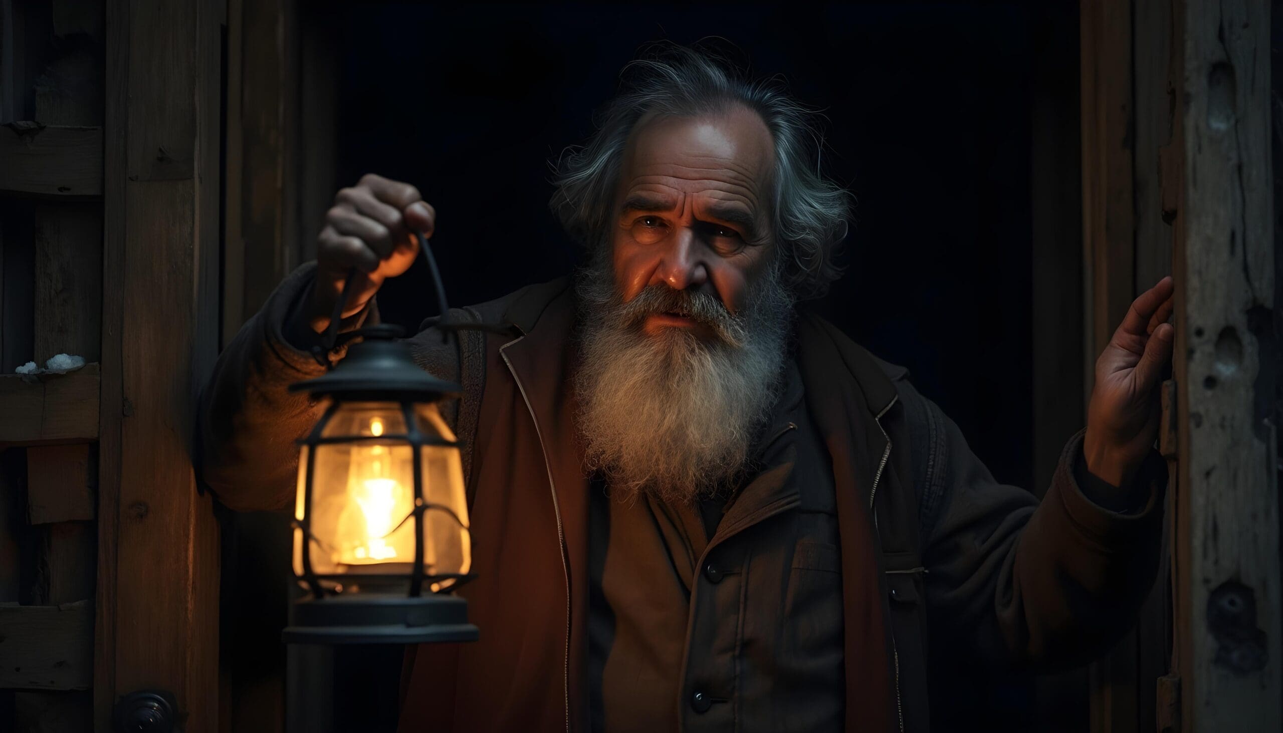 Innkeeper with Lantern