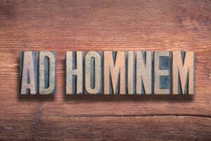 ad hominem